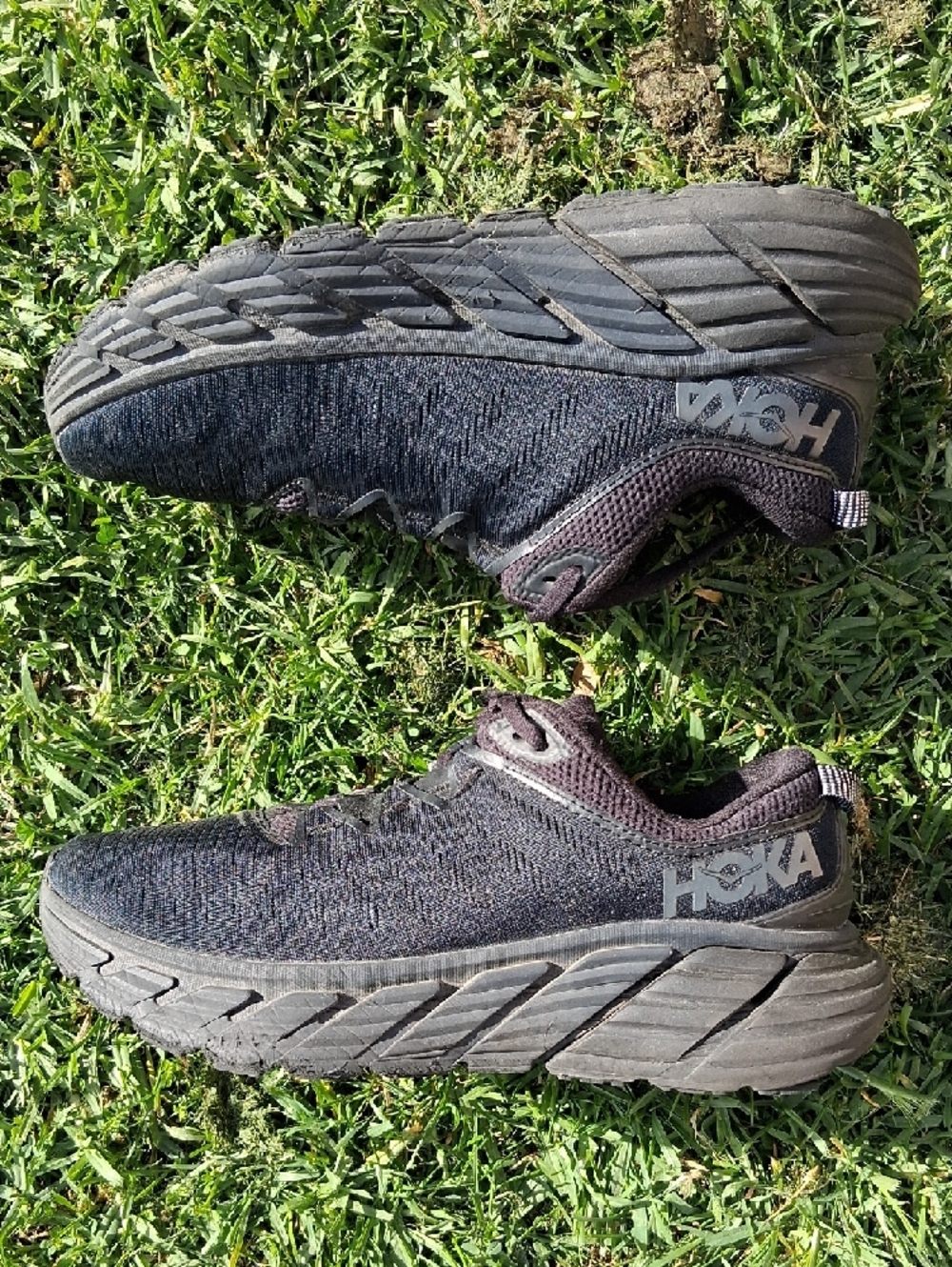 Hoka Gaviota 3  Black/Gray Neutral Cushion Running Shoes